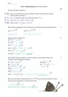 Vorschau - Test - Vier Tests (inkl. Lösungen) - Klasse 9 (Potenzrechnung ohne TR) - Seite 2