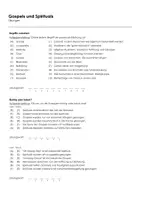 Vorschau - Arbeitsblätter - Gospels und Spirituals (Infotext und Übungen) - Seite 1