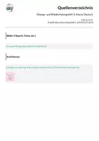 Vorschau - Arbeitsblätter - Übungs- und Wiederholungsheft 3. Klasse Deutsch - Seite 1