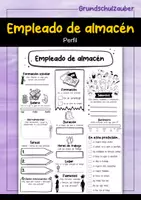 Vorschau - Arbeitsblätter - Empleado de almacén Perfil (español) - Deckblatt