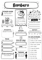 Vorschau - Arbeitsblätter - Bombero Perfil (español) - Seite 1