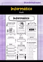 Vorschau - Arbeitsblätter - Informático Perfil (español) - Deckblatt