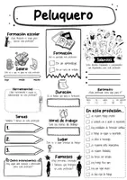 Vorschau - Arbeitsblätter - Paquete completo profesiones 70 perfiles - Paquete material - Seite 2