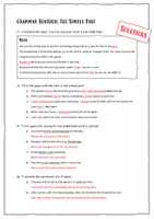 Vorschau - Arbeitsblätter - Grammar Revision: The Simple Past - Seite 3