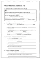 Vorschau - Arbeitsblätter - Grammar Revision: The Simple Past - Seite 2
