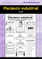 Vorschau - Arbeitsblätter - Mecánico industrial Perfil (español) - Deckblatt