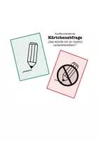 Vorschau - Spiele - Kärtchenmethode als Feedback „Unterschrift“ - Deckblatt