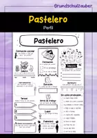 Vorschau - Arbeitsblätter - Pastelero Perfil (español) - Deckblatt