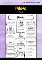 Vorschau - Arbeitsblätter - Piloto Perfil (español) - Deckblatt