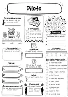 Vorschau - Arbeitsblätter - Piloto Perfil (español) - Seite 1