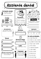 Vorschau - Arbeitsblätter - Asistente dental Perfil (español) - Seite 1