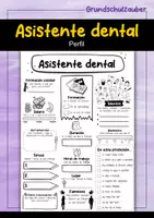 Vorschau - Arbeitsblätter - Asistente dental Perfil (español) - Deckblatt
