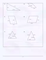 Aperçu - Feuilles d'exercices - Mathématiques:100 Math Exercises Surface and Perimeter Calculations - Page 3