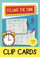 Vista previa - Juegos / Gamificación - Telling the time: clip cards (inglés) - Portada