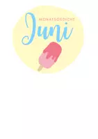 Vorschau - Arbeitsblätter - Monatsgedicht Juni (Grundschule Klasse 3/4) Sommer - Seite 1