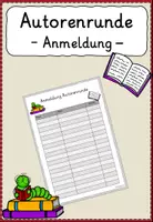 Vorschau - Unterrichtsreihen - Materialpaket Autorenrunde - Seite 1