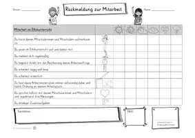 Vorschau - Lehrpläne/Lehrermaterial - Rückmeldung Mitarbeit Mündliche Note Ethik - Seite 3