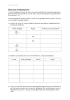 Vorschau - Arbeitsblätter - Absolute u. relative Häufigkeiten, Kreisdiagramm - Statistik - Seite 1