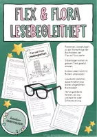 Vorschau - Arbeitsblätter - Leseheft - passend zu Flex und Flora - Deckblatt