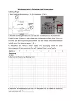 Vorschau - Arbeitsblätter - AB Entladung Kondensator - Deckblatt