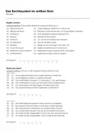Vorschau - Arbeitsblätter - Das Rechtssystem im antiken Rom (Infotext und Übungen) - Seite 1