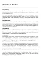 Vorschau - Arbeitsblätter - Infrastruktur im alten Rom (Infotext und Übungen) - Deckblatt