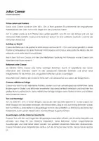 Vorschau - Arbeitsblätter - Julius Caesar (Infotext und Übungen) - Deckblatt