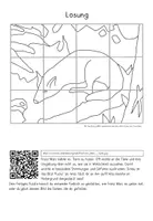 Vorschau - Mal- und Bastelvorlagen - Franz Marc: "Fuchs" - Kunstwerk puzzeln Freebie - Seite 3