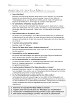 Vorschau - Arbeitsblätter - AB mit Fragen zum Thema "Paul Maar" + Lösungsblatt + Mindmap + Infografik - Seite 3