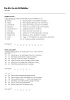 Vorschau - Arbeitsblätter - Die Kirche im Mittelalter (Infotext und Übungen) - Seite 1
