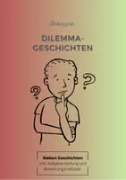 Vorschau - Arbeitsblätter - Materialpaket Dilemma-Geschichten - Deckblatt