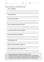 Vorschau - Arbeitsblätter - AB mit Fragen zum Thema "Maikäfer" + Lösungsblatt + Infografik - Deckblatt