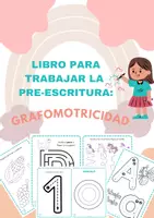 Vista previa - Unidades / Secuencias / Situaciones de Aprendizaje - LIBRO PARA PREESCRITURA GRAFOMOTRICIDAD (Completo) - Portada