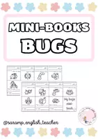 Vista previa - Hojas de trabajo - BUGS MINI-BOOKS - Portada