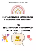 Vorschau - Anderer Materialtyp - Komplimentedusche und Wertschätzung - Deckblatt