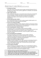 Vorschau - Arbeitsblätter - AB mit Fragen zum Thema "Mainz" + Lösungsblatt + Infografik - Seite 2
