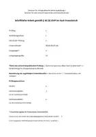 Vorschau - Stundenentwürfe - UPP Französisch: un rendez-vous pour une activité (Prüfungsnote 1) - Seite 1