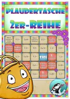 Vorschau - Unterrichtsreihen - Brettspiel : Plaudertasche - Malreihen - 2er-Reihe - Gesprächsanlässe schaffen - Deckblatt