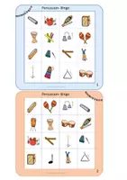 Vorschau - Spiele - Bingo-Spiel Percussioninstrumente - Seite 2