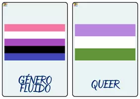 Vista previa - Refuerzo / NEE / Materiales de apoyo - ¡Flashcards en español de LGBTI+QA! - página 3