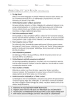 Vorschau - Arbeitsblätter - AB mit Fragen zum Thema "Malta" + Lösungsblatt - Seite 1