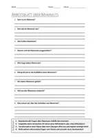 Vorschau - Arbeitsblätter - Lernplakat + AB mit Fragen zum Thema "Mammut" + Lösungsblatt + Infografik - Seite 2