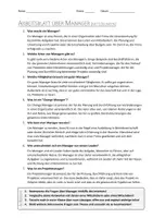 Vorschau - Arbeitsblätter - AB mit Fragen zum Thema "Manager" + Lösungsblatt + Infografik - Seite 2