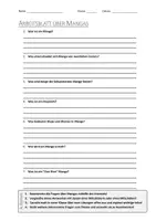 Vorschau - Arbeitsblätter - Lernposter + AB mit Fragen zum Thema "Manga" + Lösungsblatt + Mindmap + Infografik - Seite 1