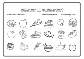 anteprima - Esercizi - HEALTHY VS UNHEALTHY - Pagina 3