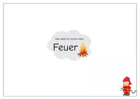 Vorschau - Stundenentwürfe - Kurzeinheit Thema Feuer - Klasse 1/2 - Seite 2