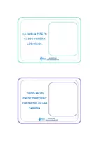 Vista previa - Tarjetas / Manipulativos - MINI CUADERNO CON TARJETAS COMPRENSIÓN LECTORA PARTE 3 - página 2