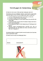 Vorschau - Anderer Materialtyp - "Strafarbeit" Verstoß gegen Handyordnung - Seite 1