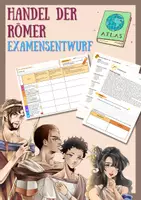 Vorschau - Stundenentwürfe - Handel der Römer: Der Auftrag des Königs - Examensentwurf - Deckblatt