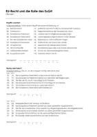 Vorschau - Arbeitsblätter - EU-Recht und die Rolle des EuGH (Infotext und Übungen) - Seite 2